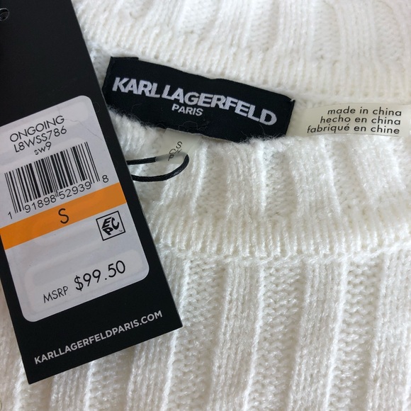 Karl Lagerfeld Paris Sweater Small - Picture 6 of 8